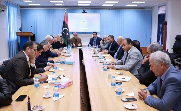 الكوني مع السفير البلجيكي