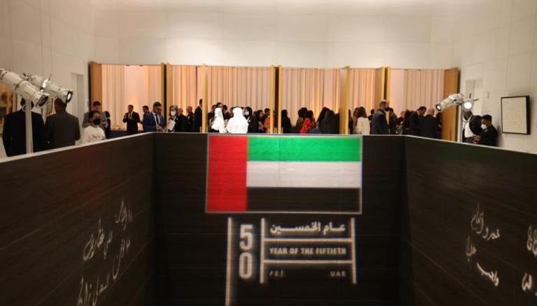 جانب من فعاليات احتفال دولة الإمارات بعيد الاتحاد الخمسين في نيويورك