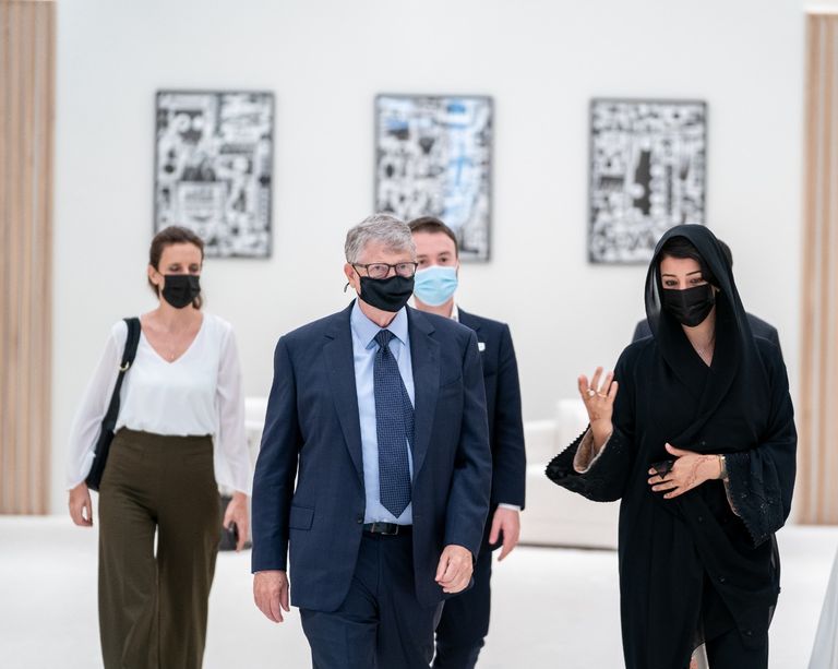 بيل جيتس يزور إكسبو 2020 دبي