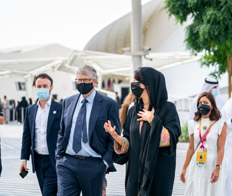 بيل جيتس يزور إكسبو 2020 دبي