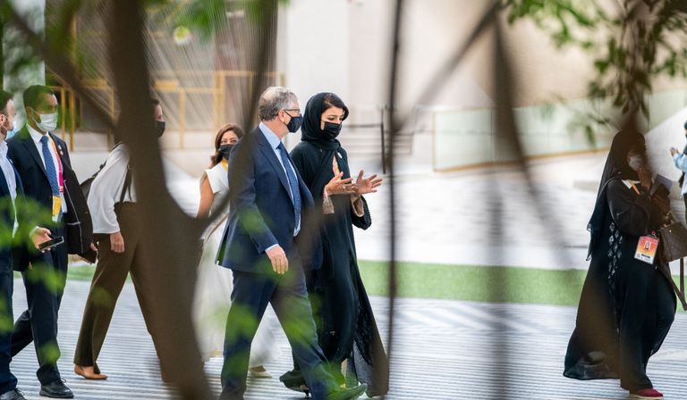 بيل جيتس يزور إكسبو 2020 دبي