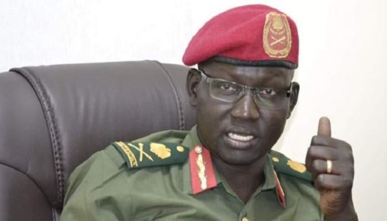 الجنرال لول رواي كونغ المتحدث باسم جيش جنوب السودان