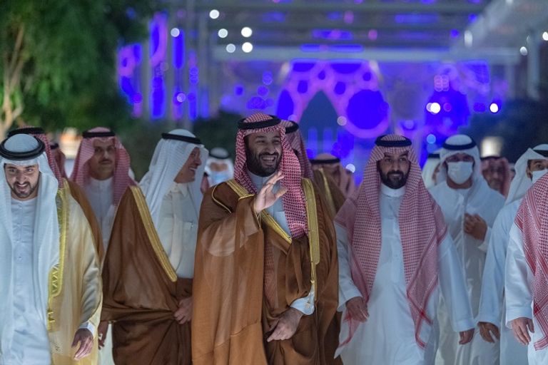 محمد بن سلمان يزور جناحي السعودية والإمارات في إكسبو 2020 دبي