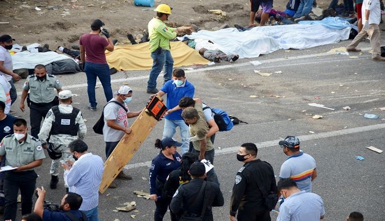 حادث مروري جنوب شرق المكسيك- (رويترز)