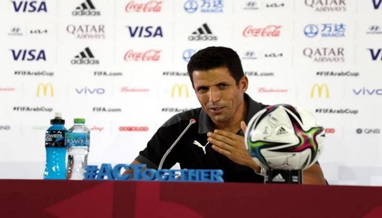 الحسين عموتة مدرب منتخب المغرب في كأس العرب 2021