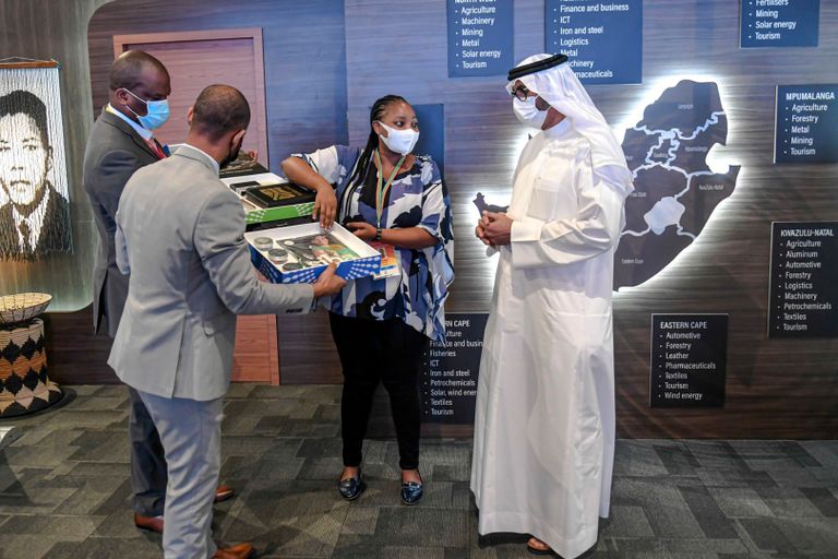 البواردي يزور جناحي جنوب أفريقيا وأوزبكستان