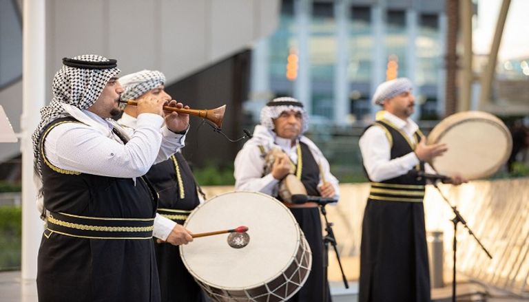 رقصات شعبية عراقية في إكسبو 2020 دبي