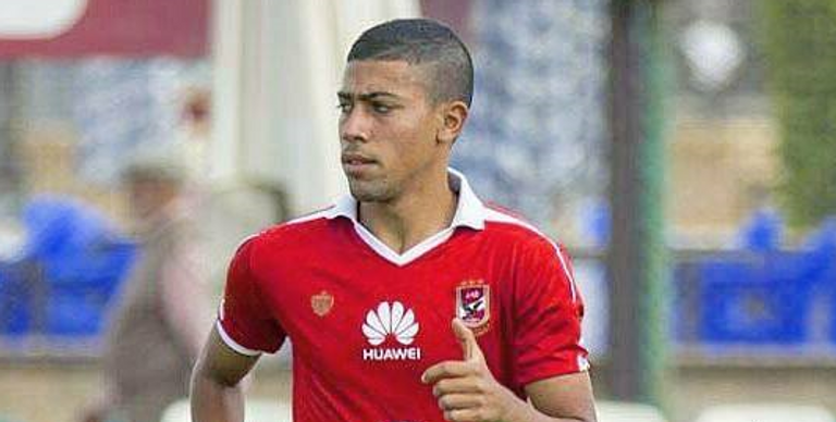 مروان داود بقميص الأهلي مروان داود لاعب منتخب مصر