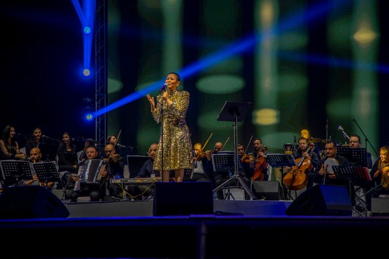 المغنية المصرية شيرين عبدالوهاب تصوير شهاب فهمي