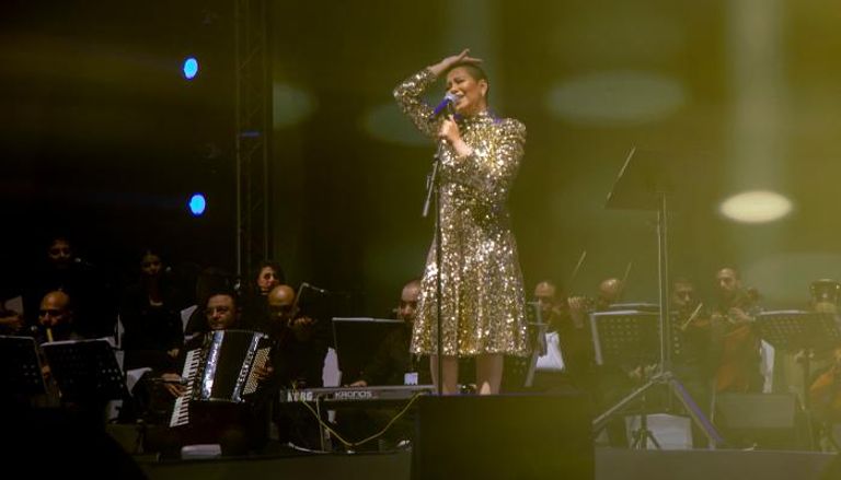 المغنية المصرية شيرين عبدالوهاب تصوير شهاب فهمي