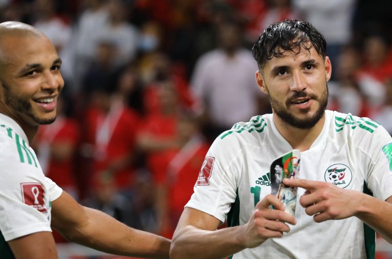 يوسف بلايلي  الجزائر ضد المغرب