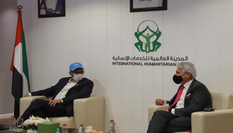  مدير عام منظمة الصحة العالمية أثناء الزيارة