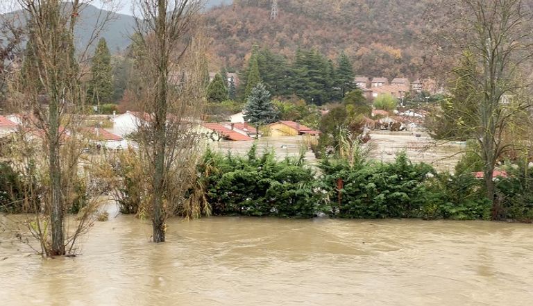 فيضانات عارمة في اليونان