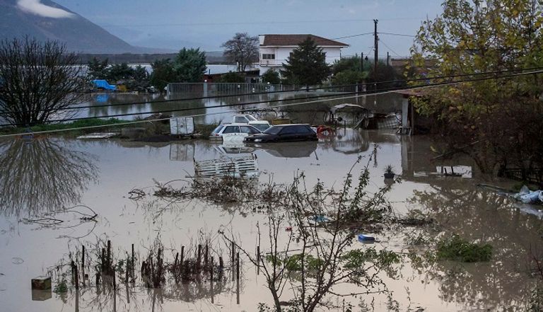 فيضانات عارمة في اليونان