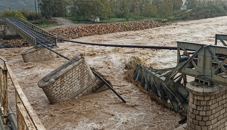 فيضانات عارمة في اليونان