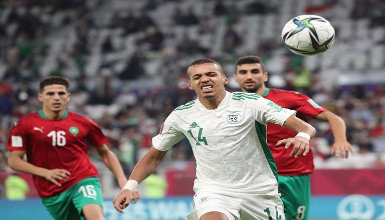 منتخب الجزائر ضد المغرب
