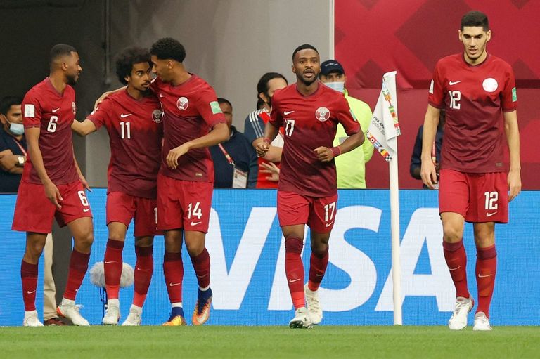 منتخب قطر في كأس العرب 2021