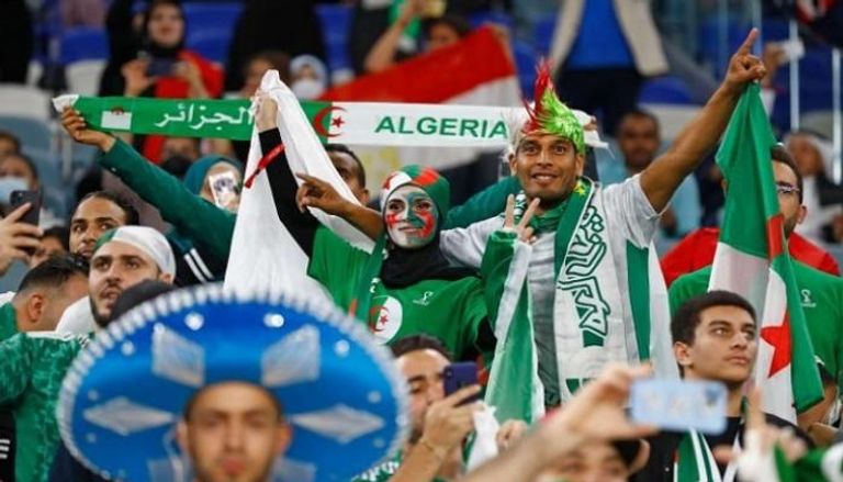 جماهير الجزائر في كأس العرب 2021