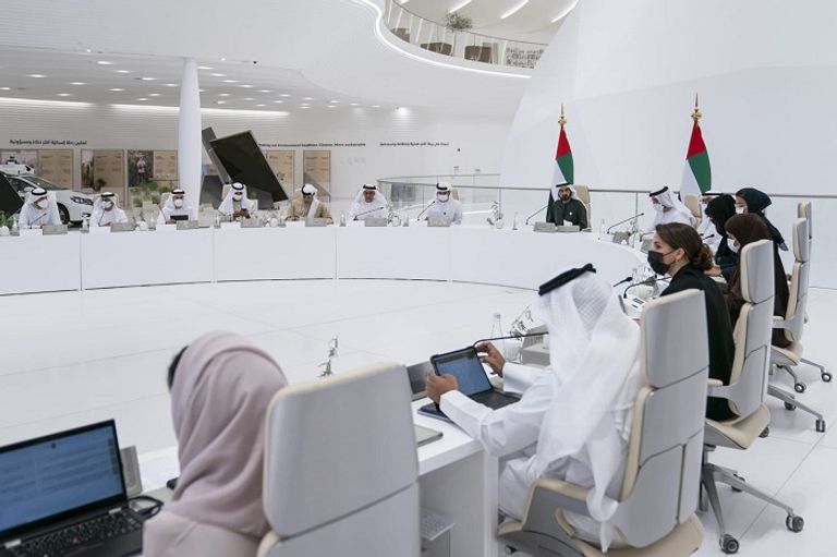 الشيخ محمد بن راشد آل مكتوم يترأس اجتماع مجلس الوزراء