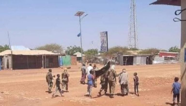 صورة متداولة لدخول الإرهابيين لمدينة متبان الصومالية