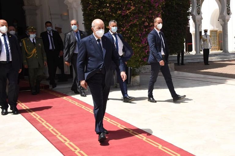 الرئيس الجزائري عبد المجيد تبون