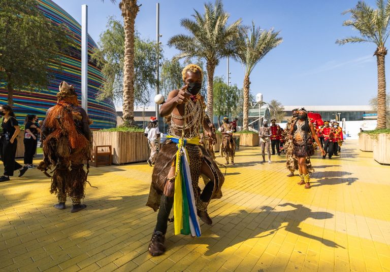 جانب من احتفالات أفريقيا الوسطى بيومها الوطني