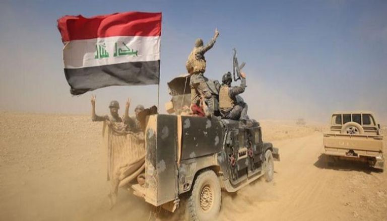 قوة عراقية تجري تمشيطا لملاحقة فلول داعش - أرشيفية