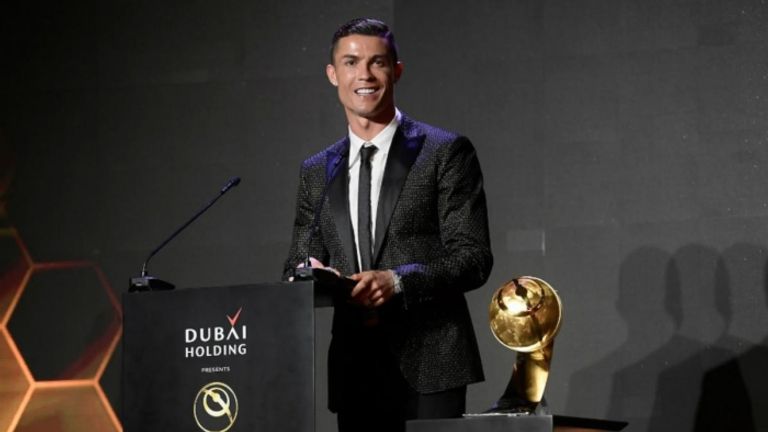 كريستيانو رونالدو أحد الفائزين بجوائز جلوب سوكر من قبل المرشحون لجوائز جلوب سوكر 2021