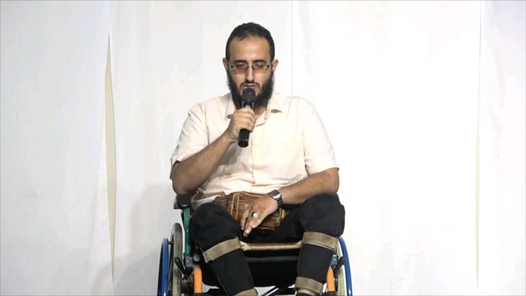 أصحاب الهمم خلال الاحتفال