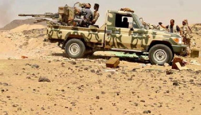 دورية للجيش اليمني في جبهات مأرب- أرشيفية