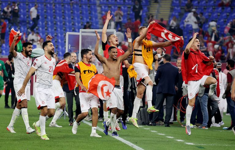 مباراة مصر وتونس في كأس العرب 2021
