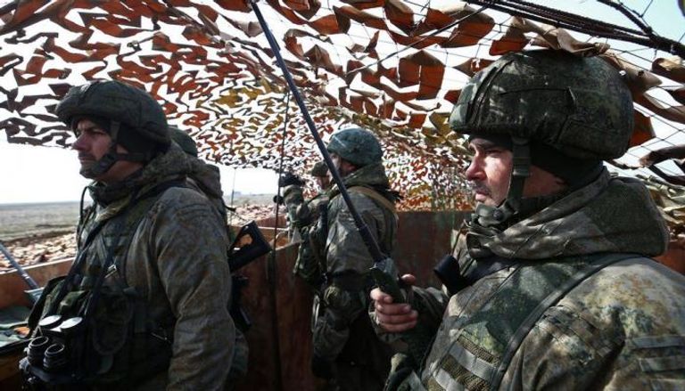 جنود روس على حدود أوكرانيا