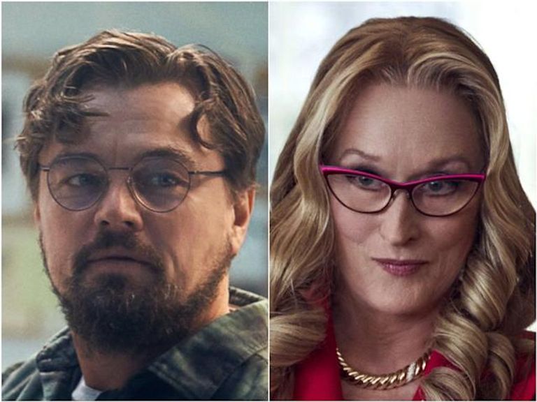 الممثلة ميريل ستريب وليوناردو دي كابريو