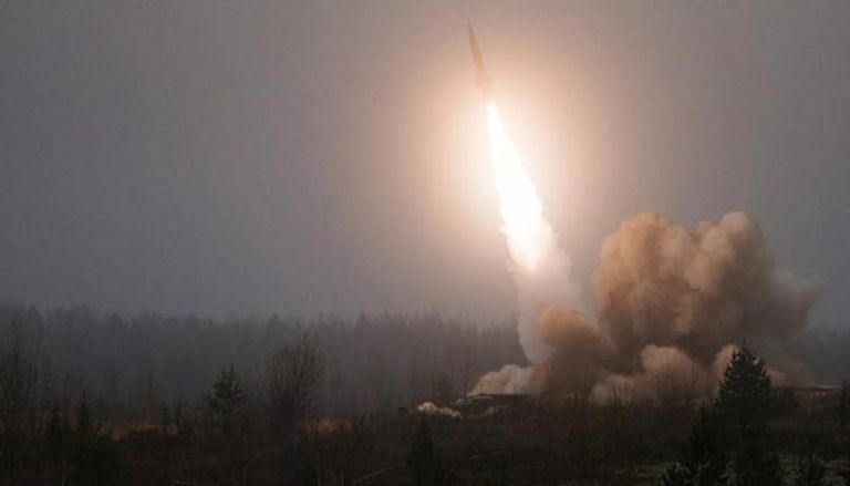 عملية إطلاق الصاروخ الروسي