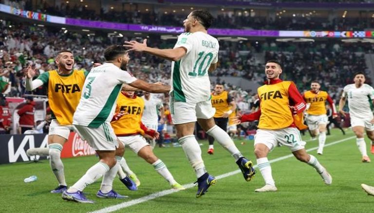 قطر ضد الجزائر في كأس العرب 2021