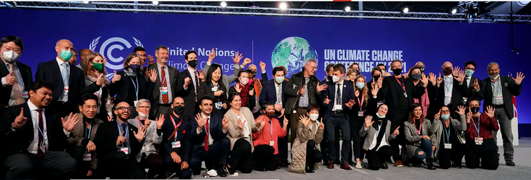 جانب من قمة غلاسكو للمناخ