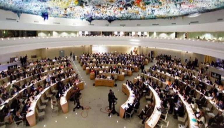 جلسة سابقة لمجلس حقوق الإنسان للأمم المتحدة