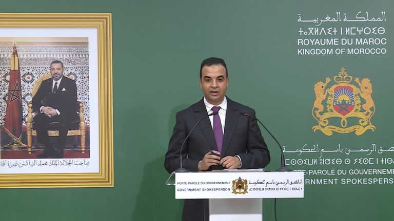 مصطفى بايتاس الناطق الرسمي باسم الحكومة المغربية