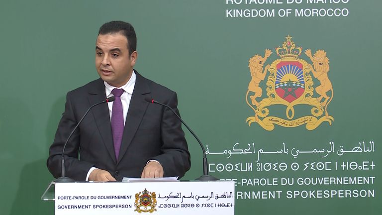 مصطفى بايتاس الناطق الرسمي باسم الحكومة المغربية
