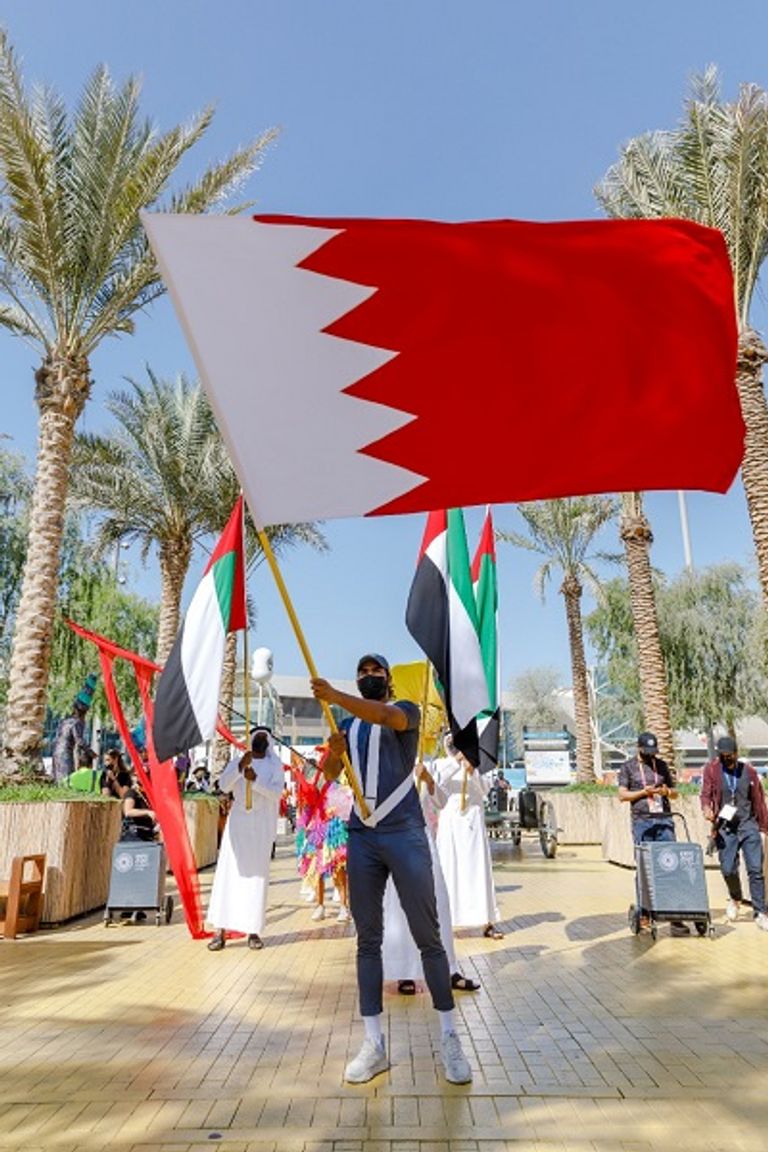 جانب من احتفالات البحرين بالعيد الـ50 في إكسبو 2020 دبي