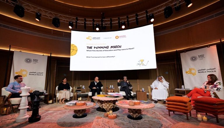 جانب من فعاليات أسبوع المعرفة في إكسبو 2020 دبي
