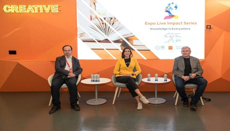 جانب من فعاليات أسبوع المعرفة في إكسبو 2020 دبي