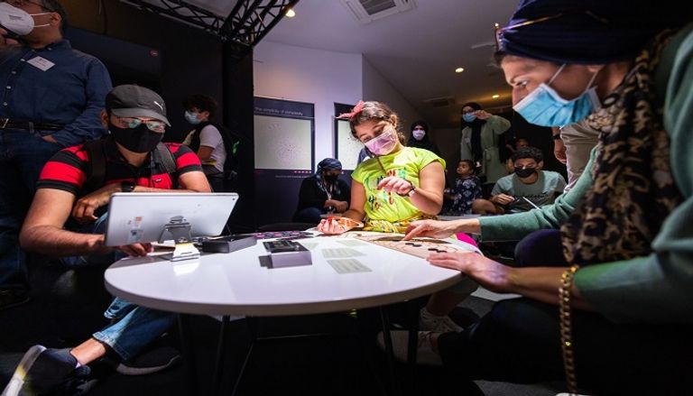 جانب من فعاليات أسبوع المعرفة في إكسبو 2020 دبي