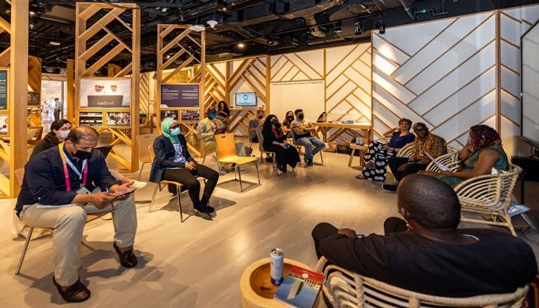 جانب من فعاليات أسبوع المعرفة في إكسبو 2020 دبي