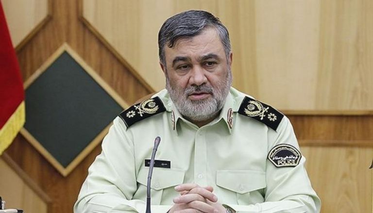 العميد حسين أشتري القائد العام لقوات الأمن في إيران