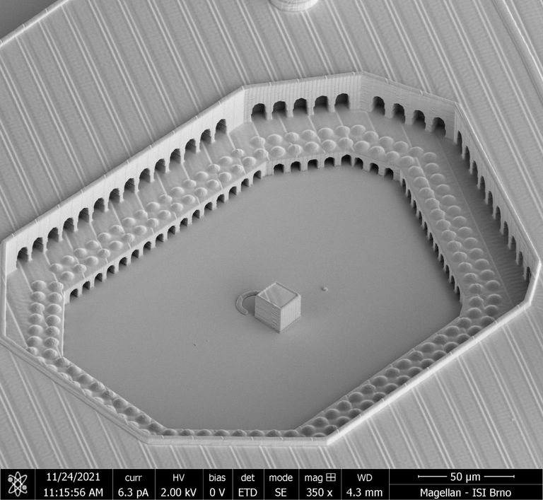 نموذج مصغر للمسجد الحرام في مكة يعرض في إكسبو