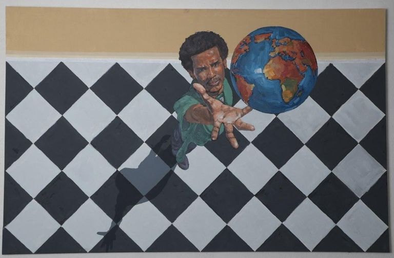 جانب من برنامج إطلاق مهرجان "طباب بادباباي" في أديس أبابا