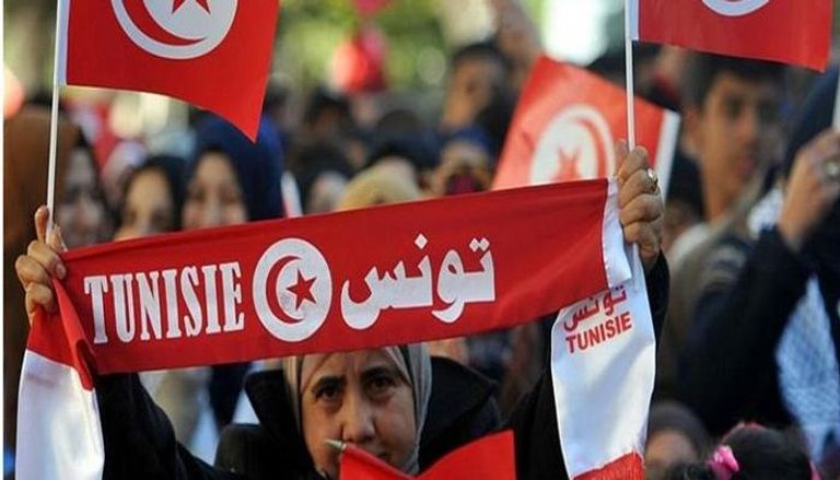 احتفالات التونسيين بذكرى الثورة