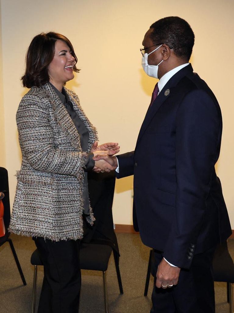 المنقوش خلال كلمتها