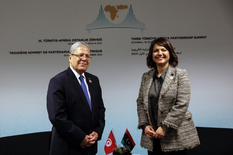 المنقوش خلال كلمتها